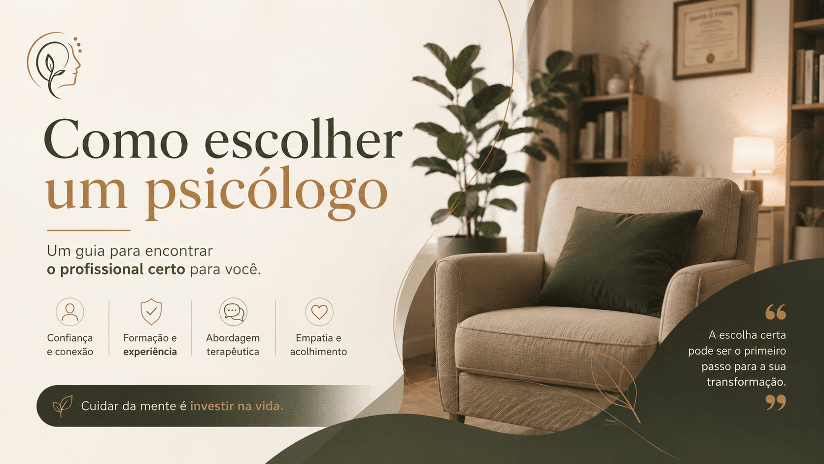 Como escolher um psicólogo
